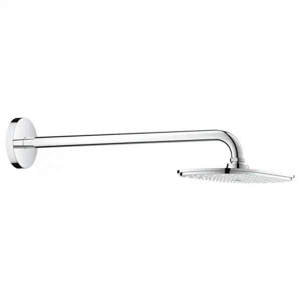 Grohe Rainshower Veris 300 x 150 Верхний душ с душевым кронштейном 422 мм, 1 режим струи (26170000) фото 1 Aquada.com.ua Grohe Rainshower Veris 300 x 150 Верхний душ с душевым кронштейном 422 мм, 1 режим струи (26170000) фото 1 Aquada.com.ua
