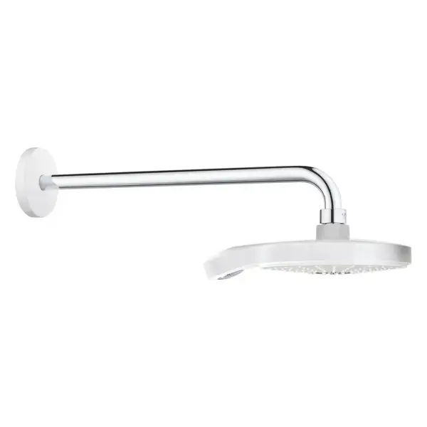 Верхній душ та душовий кронштейн 422 мм (білий) Grohe Power&Soul Cosmopolitan 190 (26172LS0) Верхній душ та душовий кронштейн 422 мм (білий) Grohe Power&Soul Cosmopolitan 190 (26172LS0)