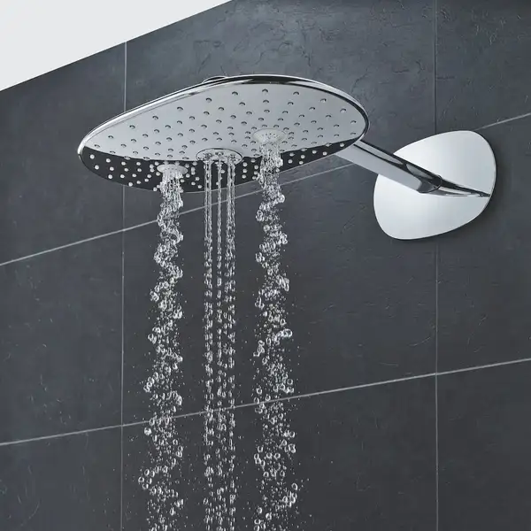 Верхній душ з душовим кронштейном GROHE Rainshower 360 Duo (26254000) Верхній душ з душовим кронштейном GROHE Rainshower 360 Duo (26254000)