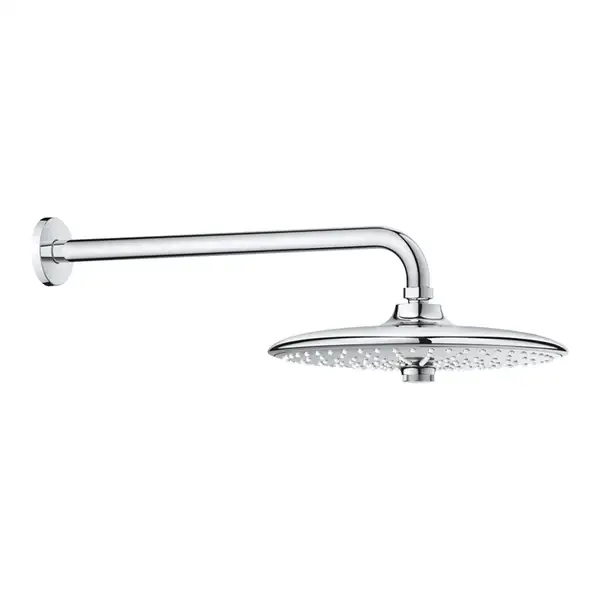 Верхній душ Grohe Euphoria 260 з душовим кронштейном, 3 режими струменя, хром (26459000) Верхній душ Grohe Euphoria 260 з душовим кронштейном, 3 режими струменя, хром (26459000)