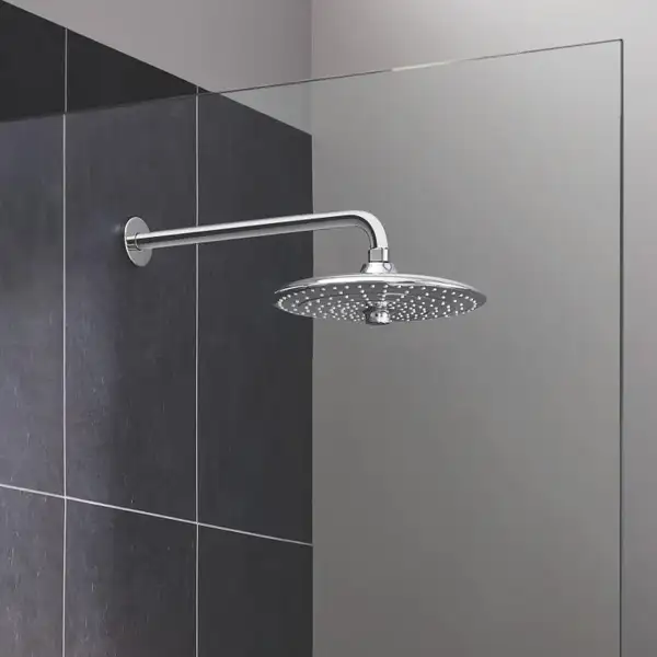 Верхній душ Grohe Euphoria 260 з душовим кронштейном, 3 режими струменя, хром (26459000) Верхній душ Grohe Euphoria 260 з душовим кронштейном, 3 режими струменя, хром (26459000)