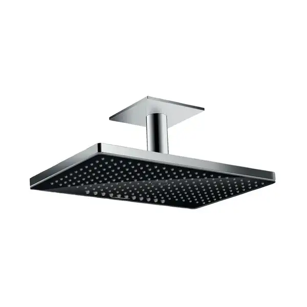 Верхній душ Hansgrohe Rainmaker Select 460 2jet з власником, чорний / хром (24004600) Верхній душ Hansgrohe Rainmaker Select 460 2jet з власником, чорний / хром (24004600)