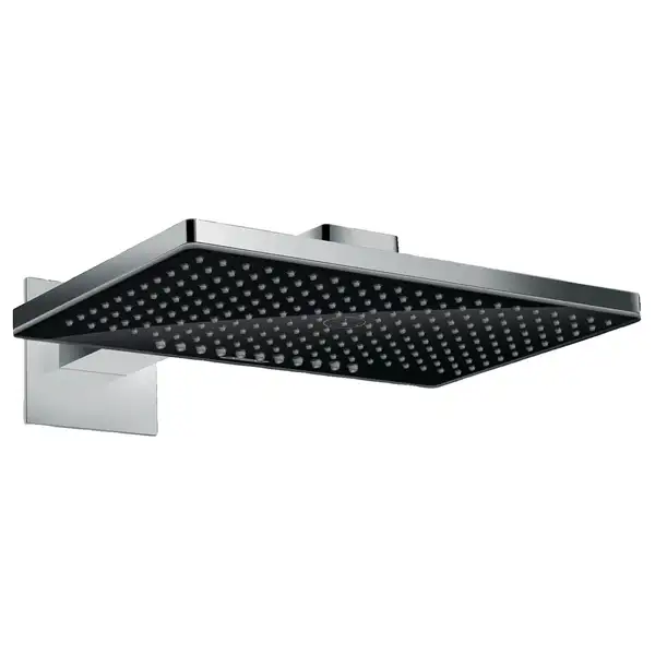 Верхний душ 466 х 300 мм Hansgrohe Rainmaker Select (цвет - хром/чёрный) (24005600) фото 1 Aquada.com.ua