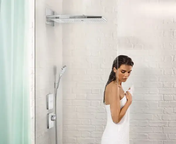 Верхний душ Hansgrohe Rainmaker Select 580 3jet (цвет - хром/белый) (24011400) фото 2 Aquada.com.ua Верхний душ Hansgrohe Rainmaker Select 580 3jet (цвет - хром/белый) (24011400) фото 2 Aquada.com.ua