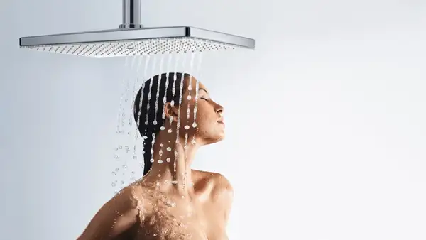 Верхний душ Hansgrohe Rainmaker Select EcoSmart 460 1jet (цвет - хром/белый) (24012400) фото 4 Aquada.com.ua Верхний душ Hansgrohe Rainmaker Select EcoSmart 460 1jet (цвет - хром/белый) (24012400) фото 4 Aquada.com.ua