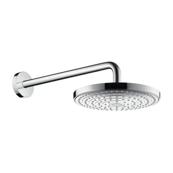Верхний душ с держателем Hansgrohe Raindance Select S 2jet Ø 240 мм (цвет - хром) (26466000) фото 1 Aquada.com.ua Верхний душ с держателем Hansgrohe Raindance Select S 2jet Ø 240 мм (цвет - хром) (26466000) фото 1 Aquada.com.ua