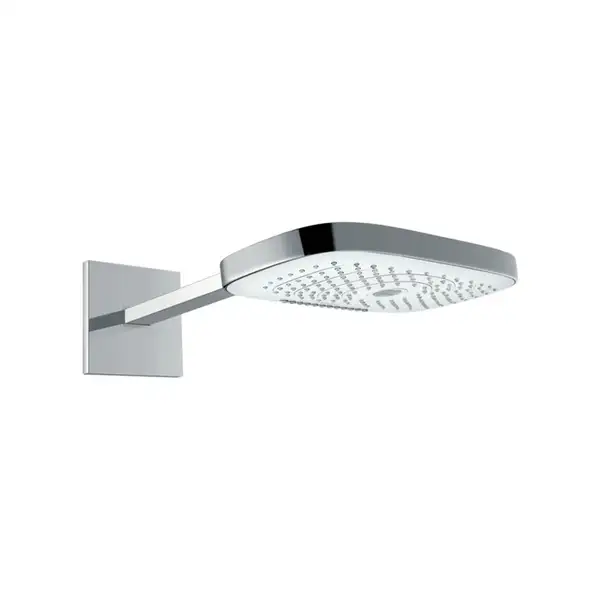 Верхний душ с держателем Hansgrohe Raindance Select Е 3jet 300 х 190 мм (цвет - хром/белый) (26468400) фото 1 Aquada.com.ua Верхний душ с держателем Hansgrohe Raindance Select Е 3jet 300 х 190 мм (цвет - хром/белый) (26468400) фото 1 Aquada.com.ua