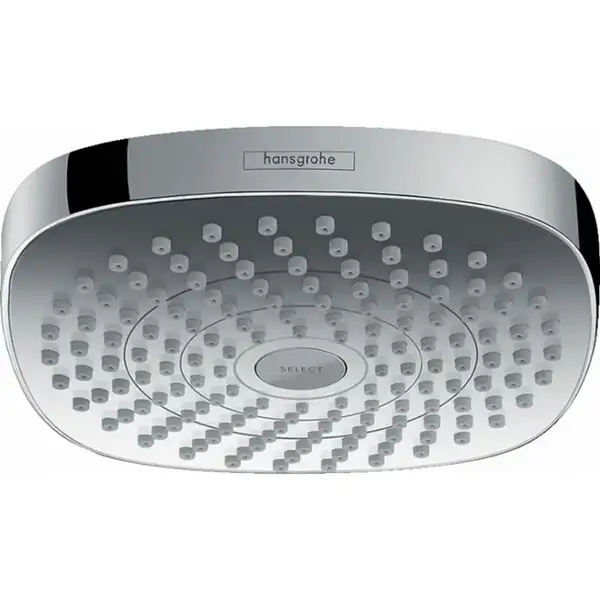 Верхній душ Hansgrohe Croma Select E 180 2jet Showerpipe EcoSmart 9 л / хв, білий / хром (26528400) Верхній душ Hansgrohe Croma Select E 180 2jet Showerpipe EcoSmart 9 л / хв, білий / хром (26528400)