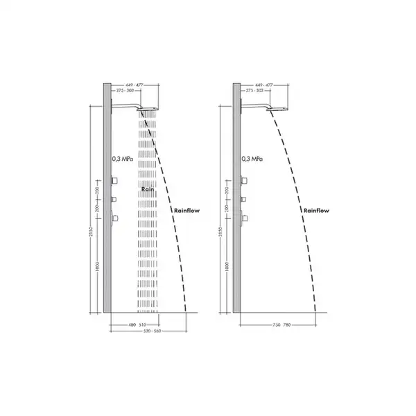 Верхний душ (тропический душ) Hansgrohe Raindance E 420 AIR 2jet 430х220 мм (27373000) фото 4 Aquada.com.ua Верхний душ (тропический душ) Hansgrohe Raindance E 420 AIR 2jet 430х220 мм (27373000) фото 4 Aquada.com.ua