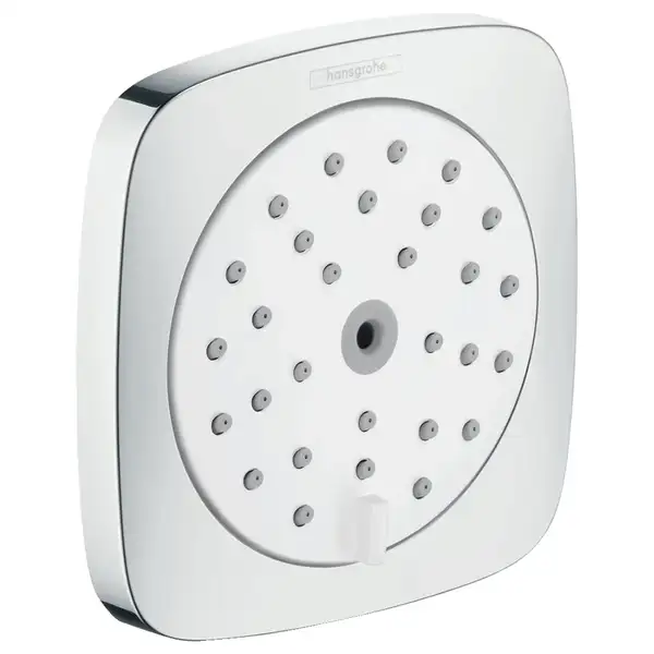 Боковая форсунка Hansgrohe PuraVida 100 1jet (цвет - хром/белый) (28430400) фото 1 Aquada.com.ua