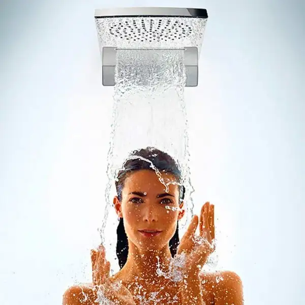 Верхній душ Hansgrohe Raindance 180 2jet, білий / хром (28433400) Верхній душ Hansgrohe Raindance 180 2jet, білий / хром (28433400)