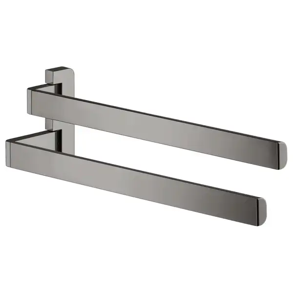 Двойной полотенцедержатель 409 мм Axor Universal Accessories, полированный чёрный хром (42821330) фото 1 Aquada.com.ua Двойной полотенцедержатель 409 мм Axor Universal Accessories, полированный чёрный хром (42821330) фото 1 Aquada.com.ua
