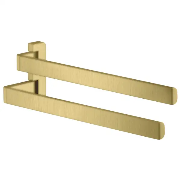 Двойной полотенцедержатель 409 мм Axor Universal Accessories, матовая латунь (42821950) фото 1 Aquada.com.ua Двойной полотенцедержатель 409 мм Axor Universal Accessories, матовая латунь (42821950) фото 1 Aquada.com.ua
