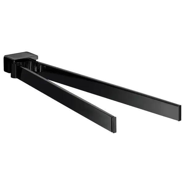 Полотенцедержатель двойной, поворотный 310 мм Emco Loft Black, чёрный матовый (055013331) фото 1 Aquada.com.ua Полотенцедержатель двойной, поворотный 310 мм Emco Loft Black, чёрный матовый (055013331) фото 1 Aquada.com.ua