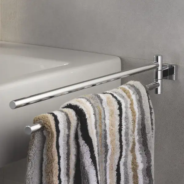 GROHE Тримач для рушника Essentials Cube (40624001) фото 3 Aquada.com.ua