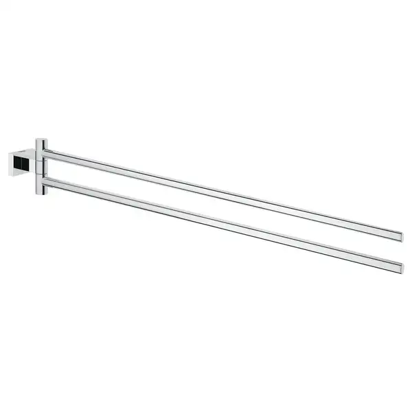 Рушникотримувач Grohe Essentials Сube подвійний 439 мм, хром (40624001)