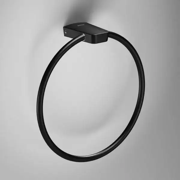 Полотенцедержатель-кольцо Ø 558 мм Sonia S6 Black, чёрный матовый (168224) фото 2 Aquada.com.ua
