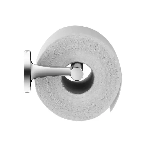 Бумагодержатель без крышки Duravit Starck T (цвет - хром) (0099371000) фото 3 Aquada.com.ua