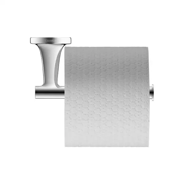 Бумагодержатель без крышки Duravit Starck T (цвет - хром) (0099371000) фото 4 Aquada.com.ua