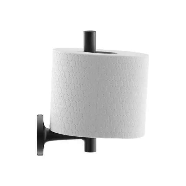 Держатель для запасного рулана бумаги Duravit Starck T (цвет - чёрный матовый) (0099394600) фото 1 Aquada.com.ua