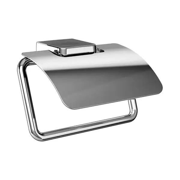 Бумагодержатель с крышкой Emco Trend (цвет - хром) (020000100) фото 1 Aquada.com.ua Бумагодержатель с крышкой Emco Trend (цвет - хром) (020000100) фото 1 Aquada.com.ua