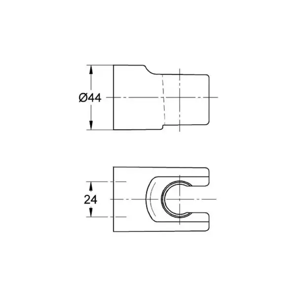 Настінний тримач для ручного душу Grohe Relexa neutral (28622000)