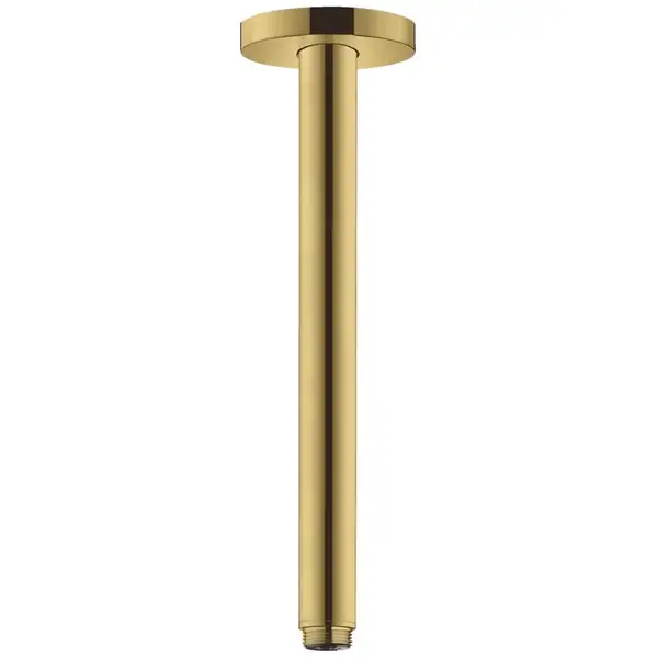 Тримач верхнього душу стельовий Hansgrohe S 300 мм, Polished Gold Optic (27389990) Тримач верхнього душу стельовий Hansgrohe S 300 мм, Polished Gold Optic (27389990)