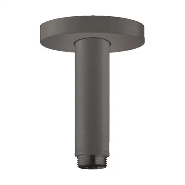 Тримач верхнього душу стельовий Hansgrohe S 100 мм, чорний хром (27393340) Тримач верхнього душу стельовий Hansgrohe S 100 мм, чорний хром (27393340)