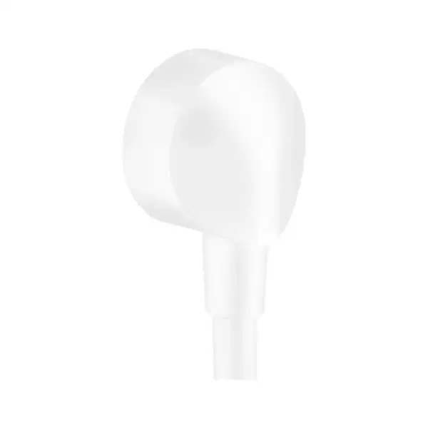 Шланговое подсоединение Hansgrohe Fixfit (цвет - белый матовый) (27454700) фото 1 Aquada.com.ua