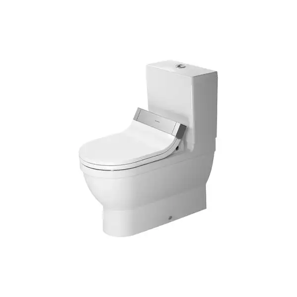 Унитаз Duravit Starck 3 + бачок (с сиденьем SensoWash Slim) (2141590000+0920100005+610001002000300) фото 1 Aquada.com.ua Унитаз Duravit Starck 3 + бачок (с сиденьем SensoWash Slim) (2141590000+0920100005+610001002000300) фото 1 Aquada.com.ua