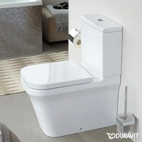Унитаз Duravit P3 Comforts + бачок (с сиденьем SoftClose) Rimless (безободковый) (2167090000+0937100005+0020490000) фото 2 Aquada.com.ua Унитаз Duravit P3 Comforts + бачок (с сиденьем SoftClose) Rimless (безободковый) (2167090000+0937100005+0020490000) фото 2 Aquada.com.ua