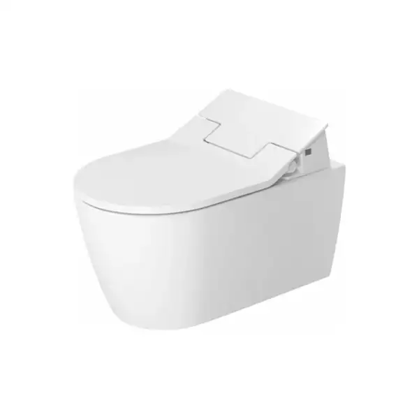 Унитаз-биде Rimless (безободковый) Duravit Me by Starck с сиденьем SensoWash® Slim (2529590000+611000002000300) фото 1 Aquada.com.ua