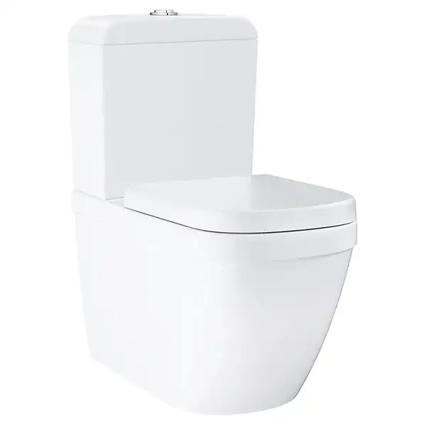 GROHE Унітаз підлогового монтажу Euro Ceramic (3933800H) (3933800H) фото 3 Aquada.com.ua GROHE Унітаз підлогового монтажу Euro Ceramic (3933800H) (3933800H) фото 3 Aquada.com.ua