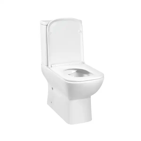Унітаз-компакт Qtap Aries безобідковий з сідінням Soft-close QT03222171ARW Унітаз-компакт Qtap Aries безобідковий з сідінням Soft-close QT03222171ARW