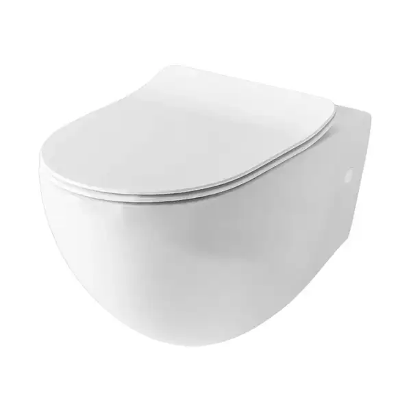 ARTCERAM Унитаз подвесной Goclean® (безободковый) ArtCeram File 2.0 с сиденьем Slim Soft Close (FLV004 01; 00 + FLA014 01;00) фото 1 Aquada.com.ua