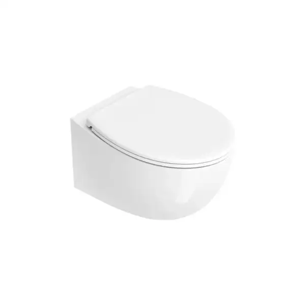 Унитаз подвесной NewFlush (безободковый) Catalano Italy с сиденьем Soft Close (1VS52RIT00+5NLV5STF00) фото 1 Aquada.com.ua