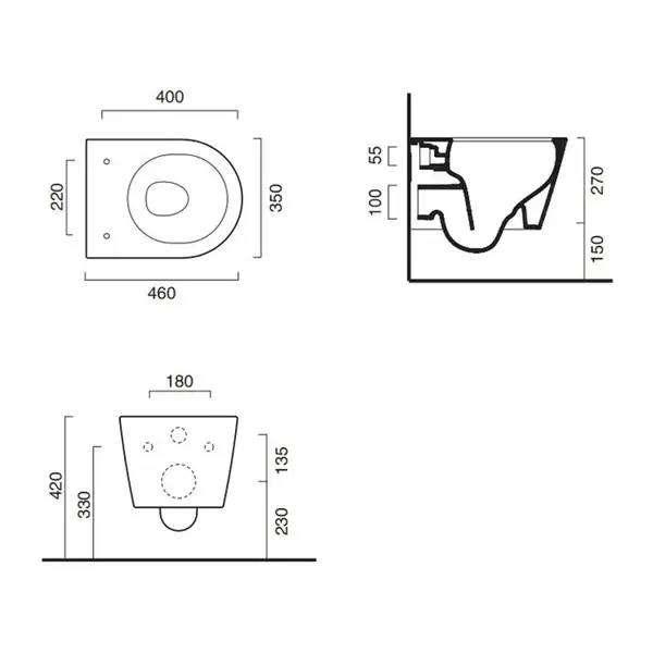 Унитаз подвесной Catalano New Zero с сиденьем Soft Close NewFlush (безободковый) (1VSZ46R00+5V45STP00) фото 2 Aquada.com.ua Унитаз подвесной Catalano New Zero с сиденьем Soft Close NewFlush (безободковый) (1VSZ46R00+5V45STP00) фото 2 Aquada.com.ua