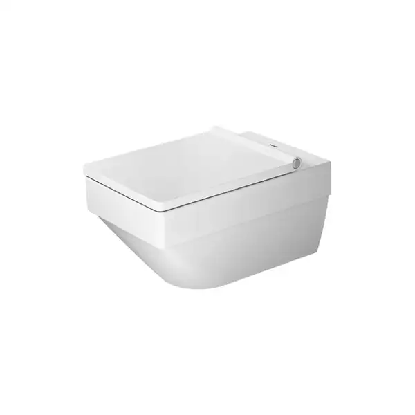 Унитаз подвесной Duravit Rimless Vero Air с сиденьем (2525090000+0022090000) фото 2 Aquada.com.ua