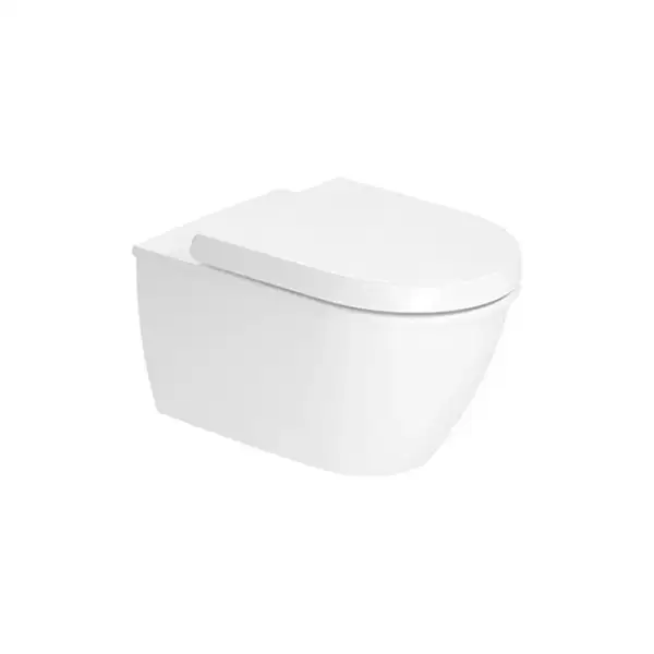 Унитаз подвесной Duravit Darling New (с сиденьем Soft Close) (2557090000+0069890000) фото 1 Aquada.com.ua