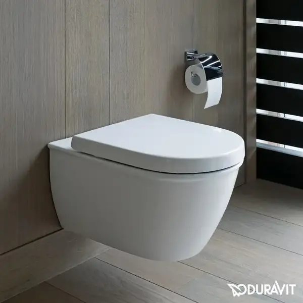 Унитаз подвесной Duravit Darling New Rimless (с сиденьем Soft Close HyGieneGlaze (2557092000+0069890000) фото 2 Aquada.com.ua