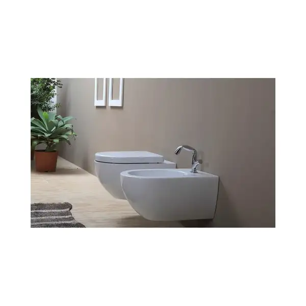 Унитаз подвесной Flaminia App (с сиденьем Soft Close) (AP118+QKCW03) фото 2 Aquada.com.ua
