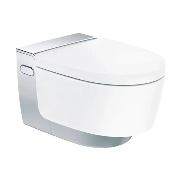 Унитаз подвесной Geberit AquaClean Mera Comfort хром (146.214.21.1) Унитаз подвесной Geberit AquaClean Mera Comfort хром (146.214.21.1)