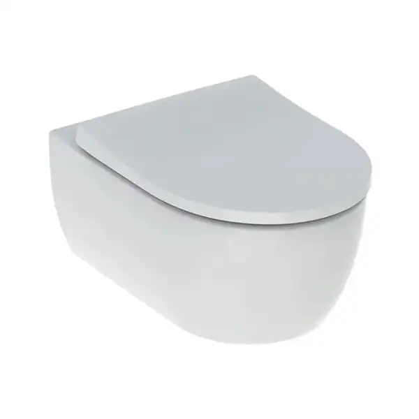 Унитаз подвесной Rimfree (безободковий) Geberit Icon, с сиденьем Soft Close (500.784.01.1) Унитаз подвесной Rimfree (безободковий) Geberit Icon, с сиденьем Soft Close (500.784.01.1)