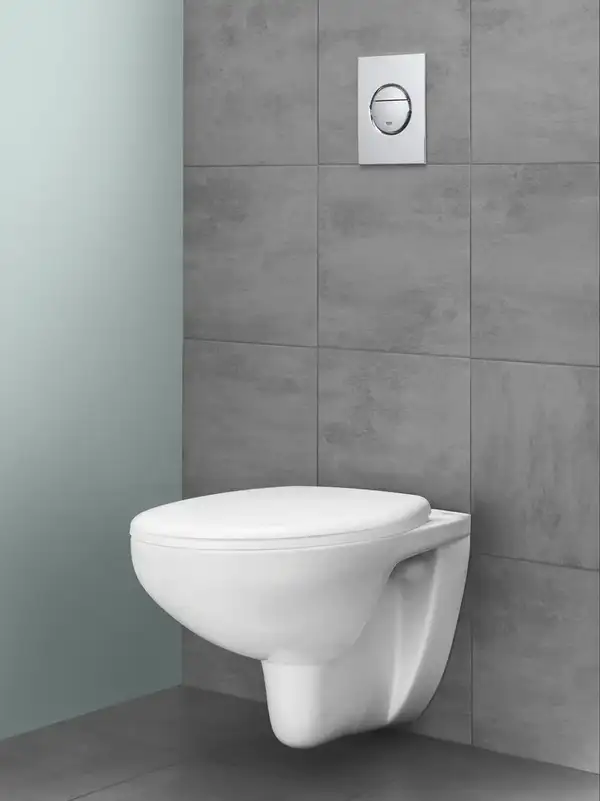 Унитаз подвесной Grohe Bau Ceramic, безоободковый (39427000) фото 4 Aquada.com.ua