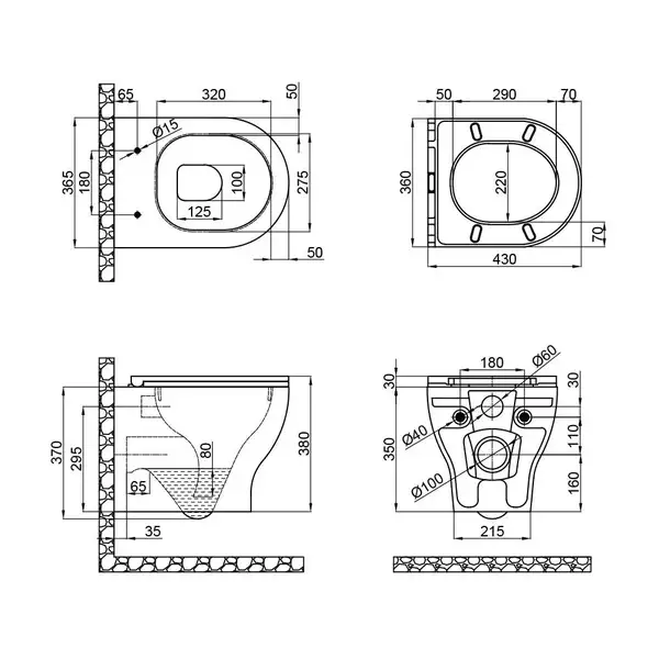 Унітаз підвісний Qtap Aries безобідковий з сідінням Slim Soft-close QT0333063ERW (QT0333063ERW) фото 2 Aquada.com.ua Унітаз підвісний Qtap Aries безобідковий з сідінням Slim Soft-close QT0333063ERW (QT0333063ERW) фото 2 Aquada.com.ua