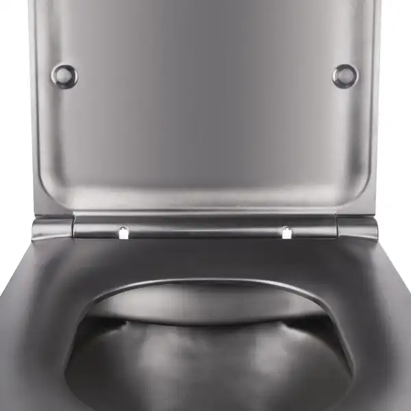 Унітаз підвісний Qtap Robin безобідковий з сідінням Slim Soft-close QT1333046ENRMB (QT1333046ENR
MB) фото 13 Aquada.com.ua
