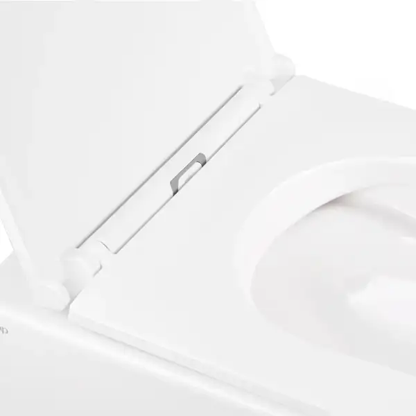 Унітаз підвісний Qtap Robin безобідковий з сідінням Slim Soft-close QT1333046ENRW (QT1333046ENRW) фото 3 Aquada.com.ua