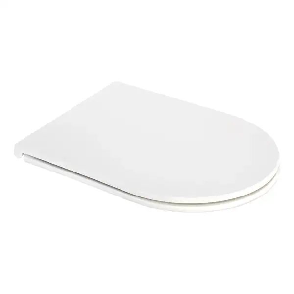 Унітаз підвісний Qtap Robin безобідковий з сідінням Slim Soft-close QT1333046ENRW (QT1333046ENRW) фото 5 Aquada.com.ua