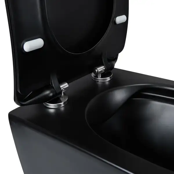 Унітаз підвісний Qtap Scorpio безобідковий з сидінням Slim Soft-close QT1433053ERMB (QT1433053ERMB) фото 4 Aquada.com.ua Унітаз підвісний Qtap Scorpio безобідковий з сидінням Slim Soft-close QT1433053ERMB (QT1433053ERMB) фото 4 Aquada.com.ua