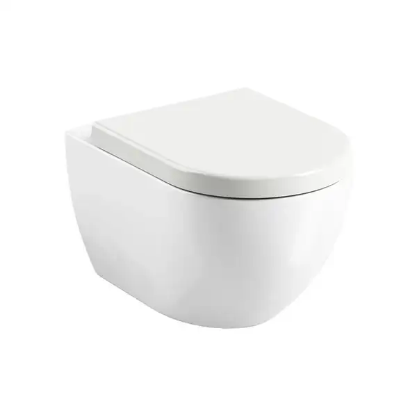 Унитаз подвесной Ravak Uni Chrome с сиденьем Soft Сlose (X01516+X01549) фото 1 Aquada.com.ua